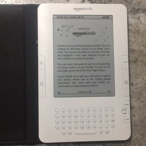 White Kindle